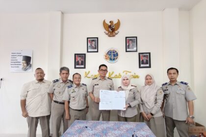 Kantor Pertanahan Kabupaten Tapin Gelar Serah Terima Jabatan Kepala Kantor