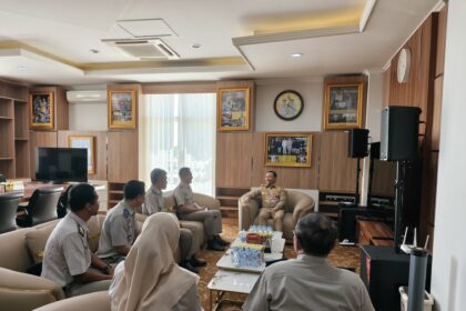 Kepala Kantor Pertanahan Tapin Perkuat Sinergi dengan Pemkab Lewat Silaturahmi ke Bupati