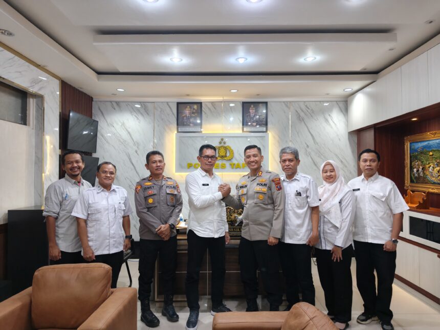 Kepala Kantor Pertanahan Tapin Jalin Sinergi dengan Polres untuk Perkuat Kepastian Hukum Pertanahan