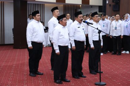 Lantik Pejabat Baru, Menaker Minta Berikan Kinerja Terbaik bagi Masyarakat