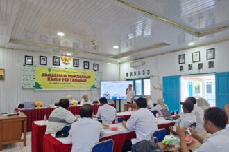 Kantor Pertanahan Tapin Sosialisasikan Pencegahan Kasus Pertanahan di Kecamatan Salam Babaris