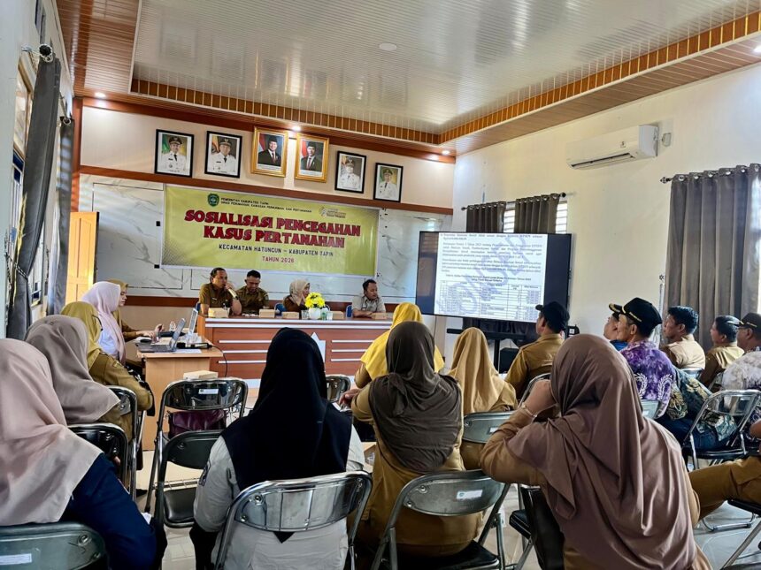 Edukasi Masyarakat, Kantor Pertanahan Tapin Tekankan Pentingnya Kepastian Hukum Tanah