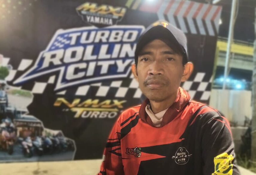 Ketua Chapter Yamaha NMAX Club Indonesia (YNCI) Banjarmasin, Yudi Gagah