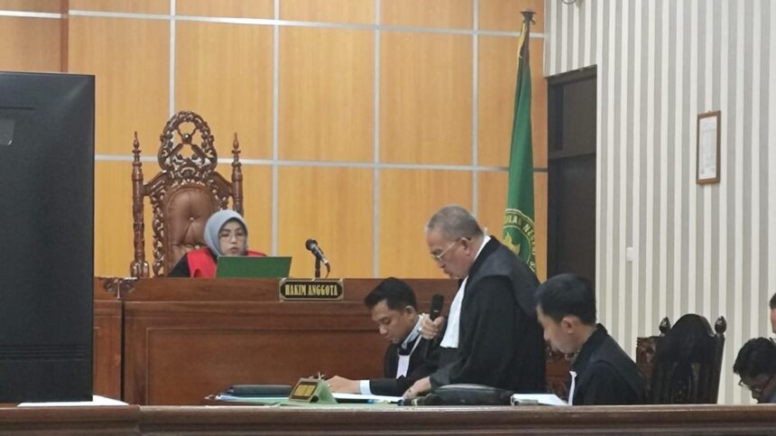 Dr.H. M. Sabri Noor Herman S.H, M.H. penasehat hukum terdakwa Ginarsa Tandinagara.