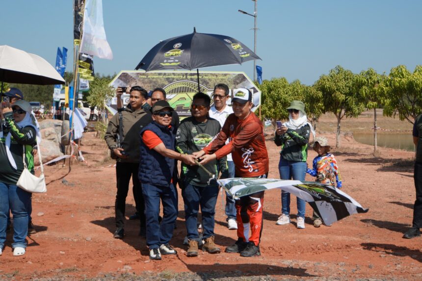 500 Rider Ramaikan Trail Adhyaksa Jelajah Alam Marabahan