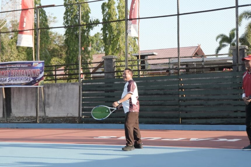 Turnamen Tenis Bupati Cup 2026 di Kabupaten Kapuas resmi dimulai