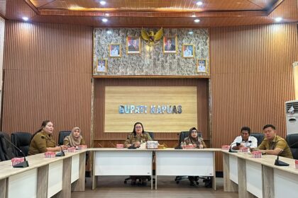 Pemkab Kapuas Perkuat Pengendalian Inflasi dan Sinkronisasi Layanan Pertanahan