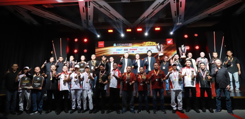 Dedy Forqan Juara Nasional Teknisi Big Bike