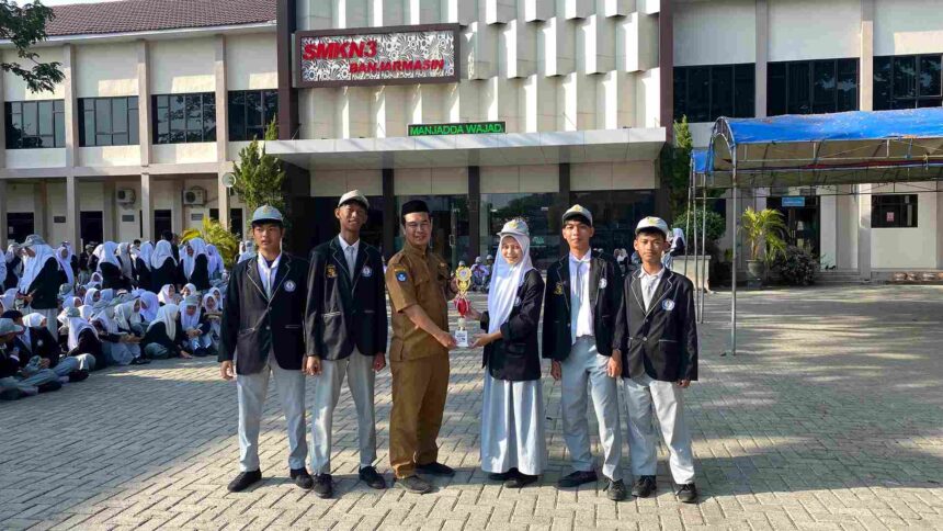 SMK Negeri 3 Banjarmasin Raih Juara 1 Nasional Lomba Video Kreatif Literasi Asuransi