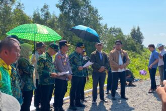 Eksekusi Riil Perkara Perdata Dilaksanakan di Margasari Hilir Tapin