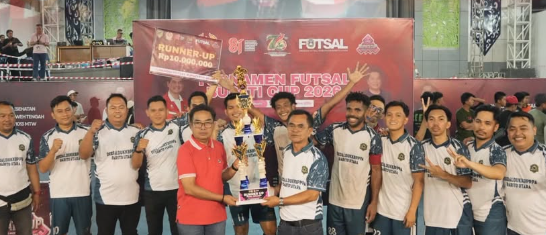 Dinas Pendidikan Raih Gelar Juara Futsal Bupati Cup 2026