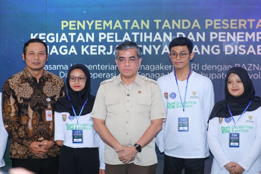 Menaker: Penyandang Disabilitas Harus Mendapat Kesempatan Kerja yang Setara