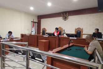 Sidang praperadilan yang dipimpin hakim tunggal Rustam Parluhutan SH MH