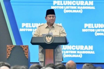 Prabowo Dorong Motor Listrik Nasional Jadi Simbol Kemandirian Teknologi Indonesia