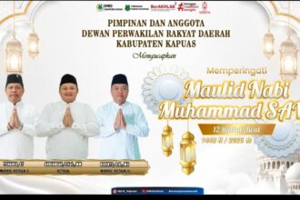 DPRD Kapuas Ajak Masyarakat Teladani Akhlak Rasulullah pada Maulid Nabi 1448 H