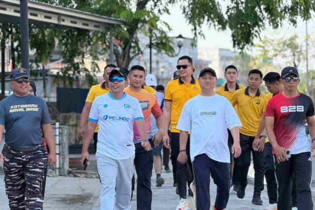 Jalan sehat Bersama Pererat Silaturahmi Antar-Stakeholder Pelabuhan