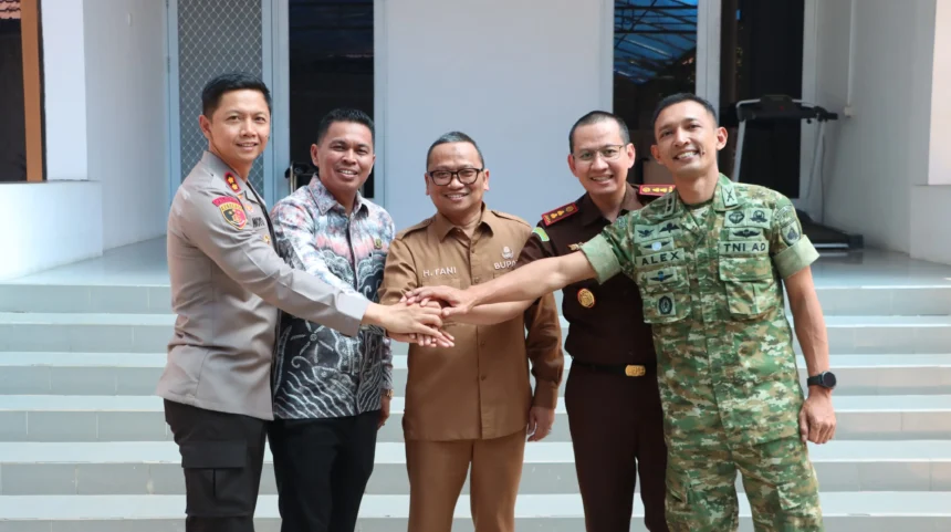 Bupati Tabalong dan Forkopimda Perkuat Koordinasi Jaga Kondusivitas Daerah