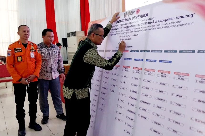 Baru Satu Desa di Tabalong Punya Destana Terdaftar, BPBD Dorong Pembentukan di Seluruh Wilayah