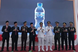 Setelah Setahun, AMDK Sarabakawa Milik PT AMTB Resmi Diluncurkan