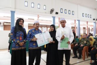 60 Pasangan di Aranio Dapat Layanan Itsbat Nikah Terpadu Gratis