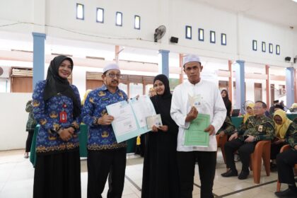 60 Pasangan di Aranio Dapat Layanan Itsbat Nikah Terpadu Gratis