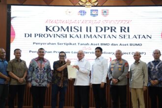 103 Hektare Aset Pemda dan BUMD Kalsel Disertipikatkan