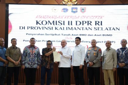 103 Hektare Aset Pemda dan BUMD Kalsel Disertipikatkan