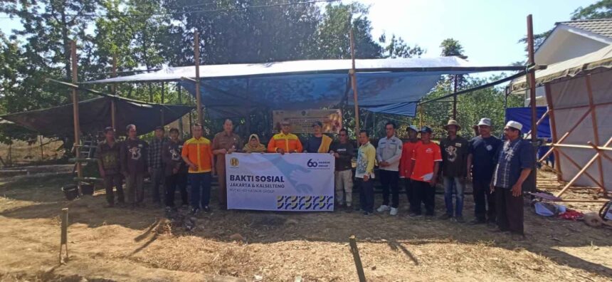 PT BRE Resmikan Pendopo Kampung Ternak, Serahkan 20 Sapi Indukan untuk Peternak Desa Lokpaikat