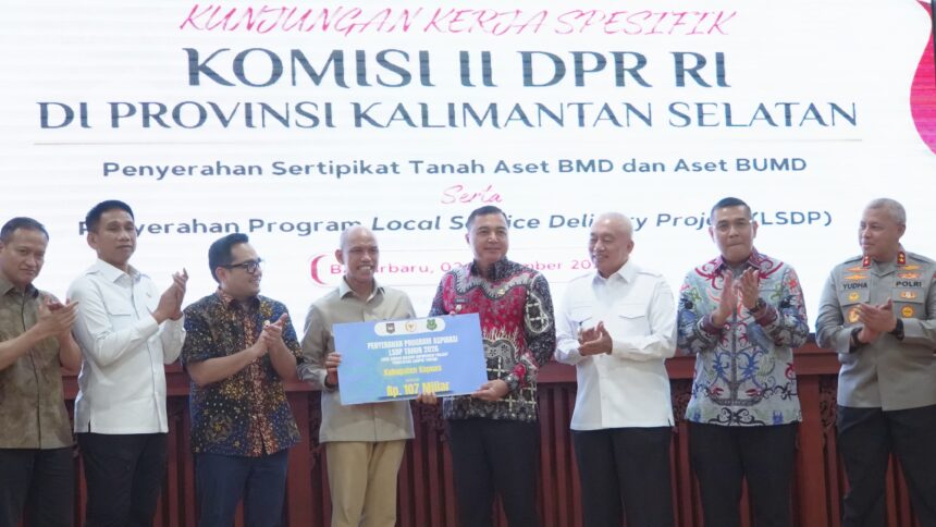 Kapuas Jadi Satu-satunya Kabupaten di Kalteng Penerima Program LSDP Tahap Pertama Senilai Rp107 Miliar