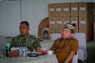 Bupati Kapuas dan Pangdam XXII/Tambun Bungai Evaluasi Penanganan Karhutla