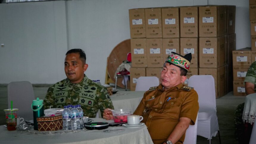 Bupati Kapuas dan Pangdam XXII/Tambun Bungai Evaluasi Penanganan Karhutla