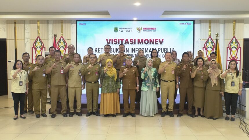 Kapuas Pertahankan Predikat Informatif Lima Tahun, Komisi Informasi Lakukan Visitasi