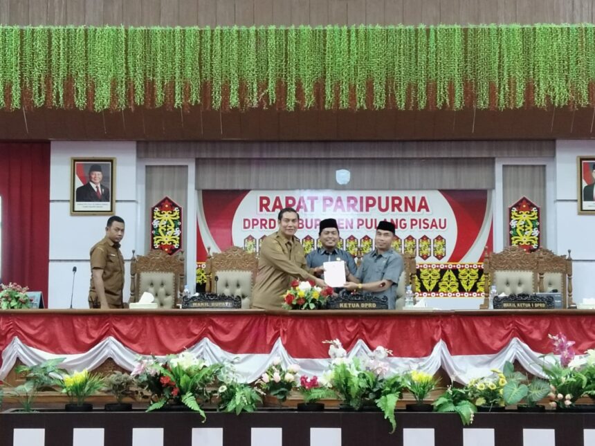DPRD Pulang Pisau Bahas Perubahan Perda Barang Milik Daerah dan Raperda Inisiatif
