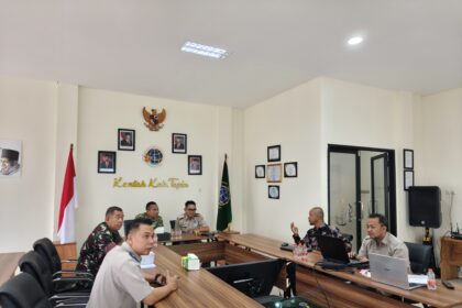 Kantor Pertanahan Tapin dan Kodim 1010 Koordinasikan Rencana Lokasi Pembangunan Batalyon TP