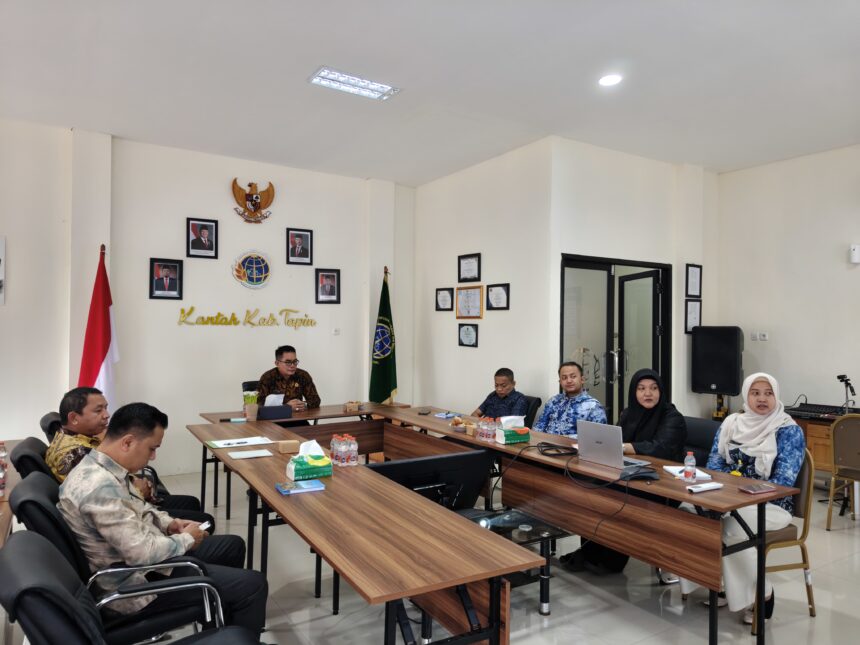 Kantor Pertanahan Tapin Gelar Evaluasi Kinerja, Dorong Percepatan Capaian Target