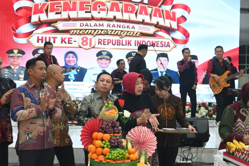 DPRD Barito Utara Hadiri Resepsi Kenegaraan HUT ke-81 Kemerdekaan RI