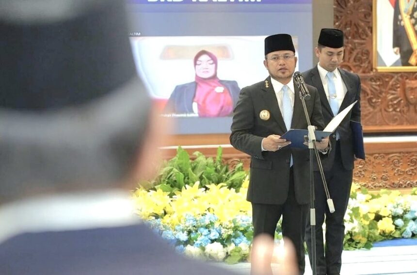 Enam Pejabat Eselon II Bergeser, Rudy Mas’ud Tekankan Jabatan Bukan Tempat Mencari Nyaman