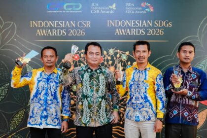 Kolaborasi PT BRE dan Tiga BUMDes di Tapin Berbuah Empat Penghargaan ISDA 2026