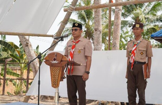 409 Pramuka Ikuti Kemah Bakti Pelajar 2026 di Kotabaru