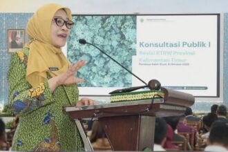 Sekretaris Daerah (Sekda) Kalimantan Timur Sri Wahyuni