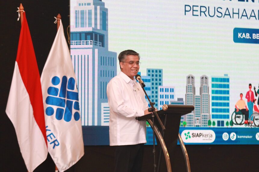 Menaker: Penyandang Disabilitas Perlu Pelatihan Sesuai Kebutuhan Dunia Kerja