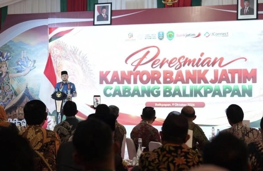 Bank Jatim Buka Cabang di Balikpapan, Rudy Mas’ud Bidik Peluang Ekonomi Kaltim