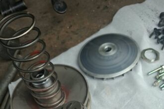 Baru Tempuh 4.500 Kilometer, Kampas Ganda Yamaha NMAX Turbo Milik Anggota YNCI Banjarmasin Habis
