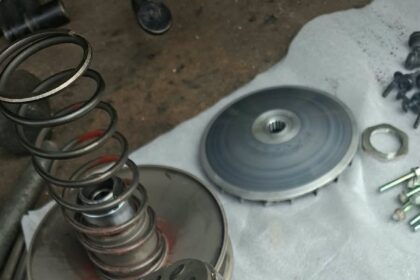 Baru Tempuh 4.500 Kilometer, Kampas Ganda Yamaha NMAX Turbo Milik Anggota YNCI Banjarmasin Habis