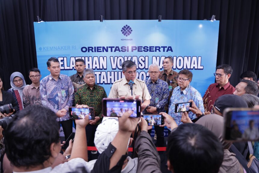 Menaker Minta Peserta Pelatihan Vokasi Bangun Portofolio, Bukan Sekadar Sertifikat