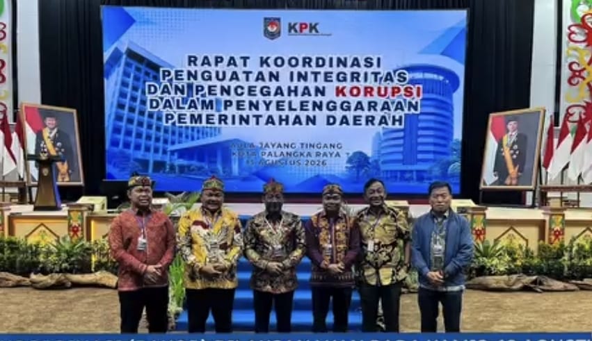 Pimpinan DPRD Kapuas Ikuti Rakor Antikorupsi, Pengawasan Anggaran Jadi Sorotan