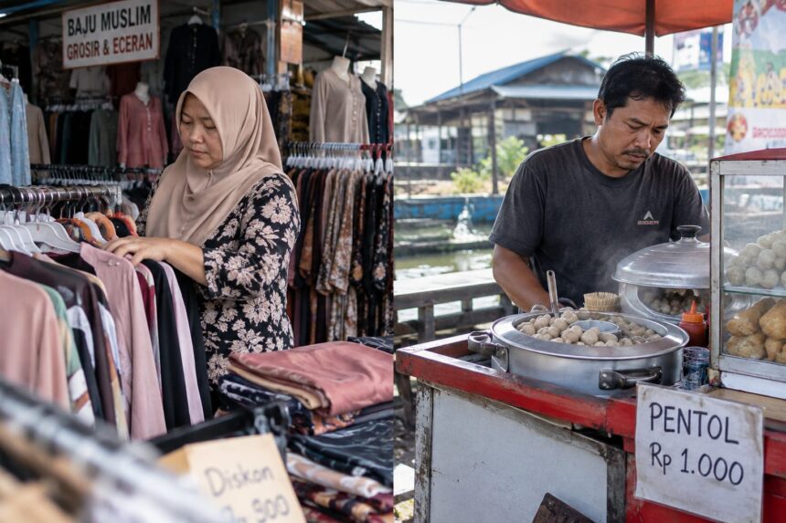 Penjualan Pedagang di Kalsel Turun, Data BCA Ungkap Perlambatan Belanja Masyarakat