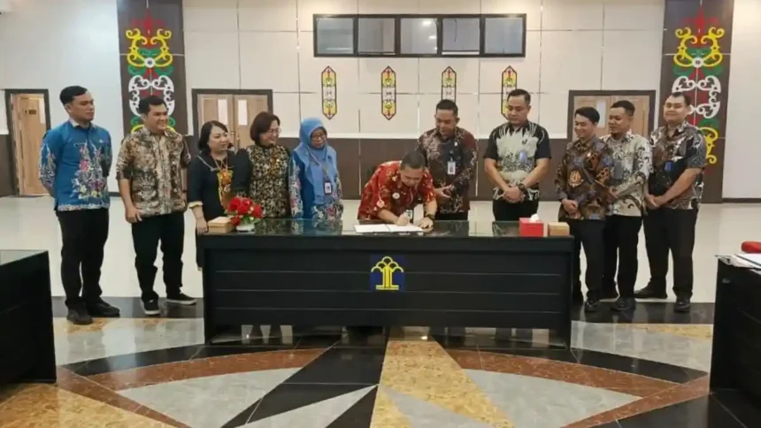 Kemenkum Kalteng Harmonisasi Tiga Raperda, Bahas Investasi hingga Perlindungan Petani
