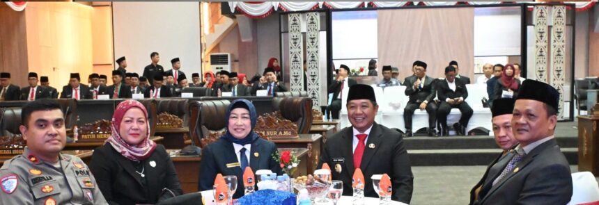 Ketua DPRD Barito Utara Pimpin Paripurna Dengarkan Pidato Kenegaraan Presiden